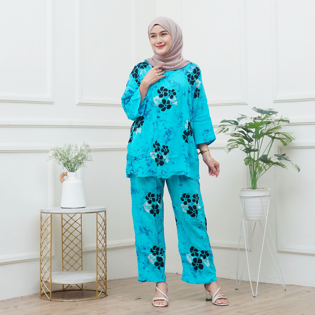 Setelan Celana Panjang Jumbo – Batik Putri Laila