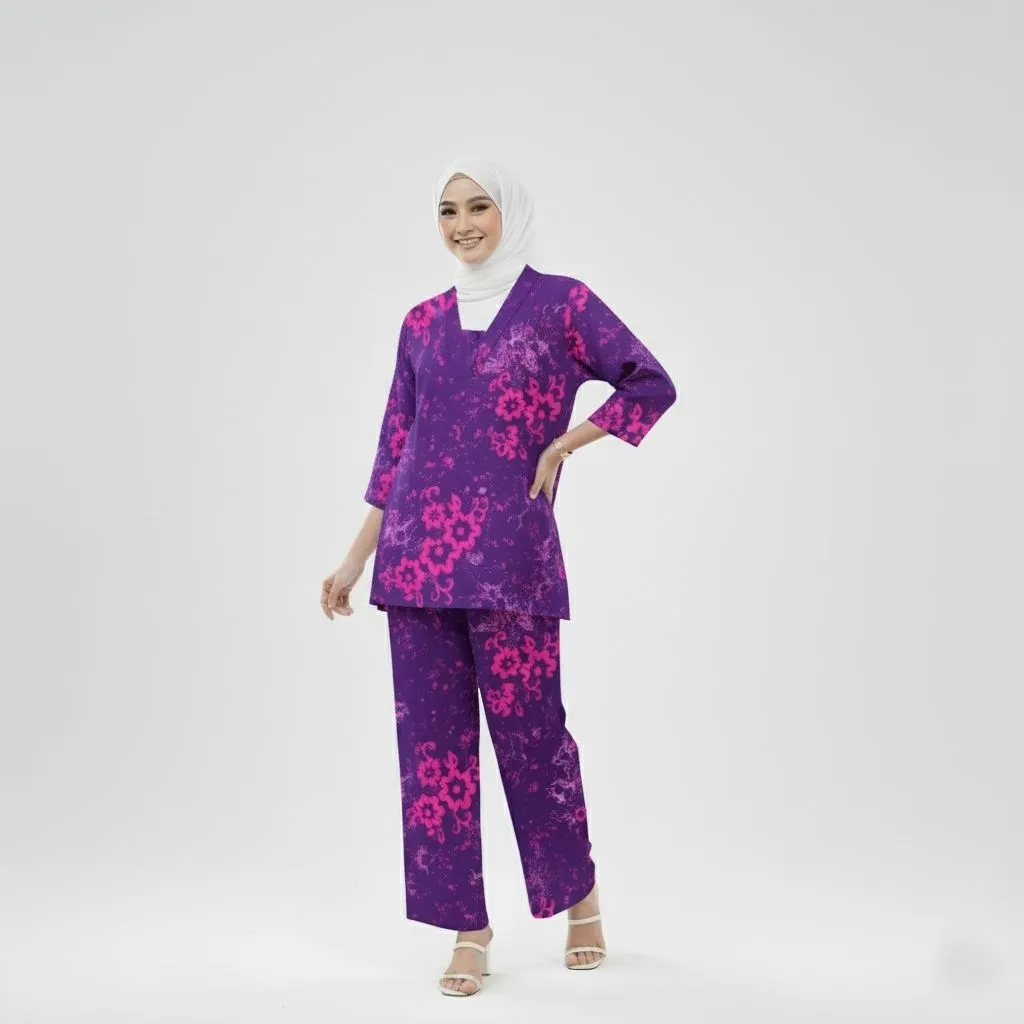 Setelan Celana Panjang Kimono ABG – Batik Putri Laila