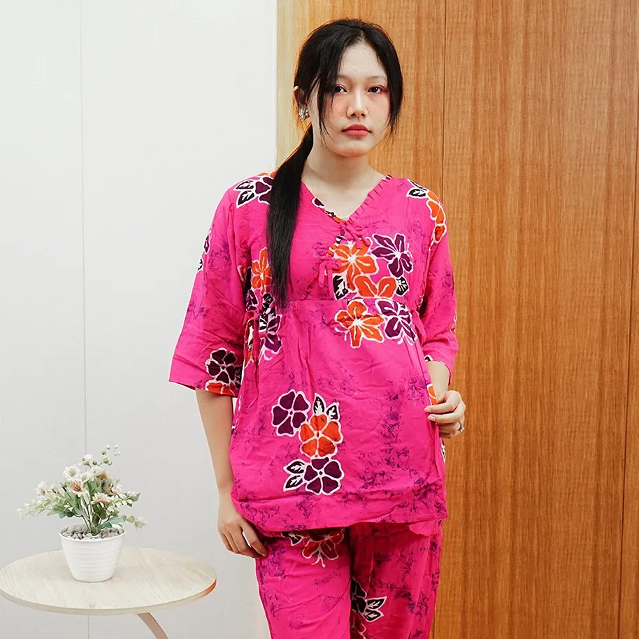 Setelan Celana Panjang Standar Shanghai Motif Sunan – Batik Putri Laila