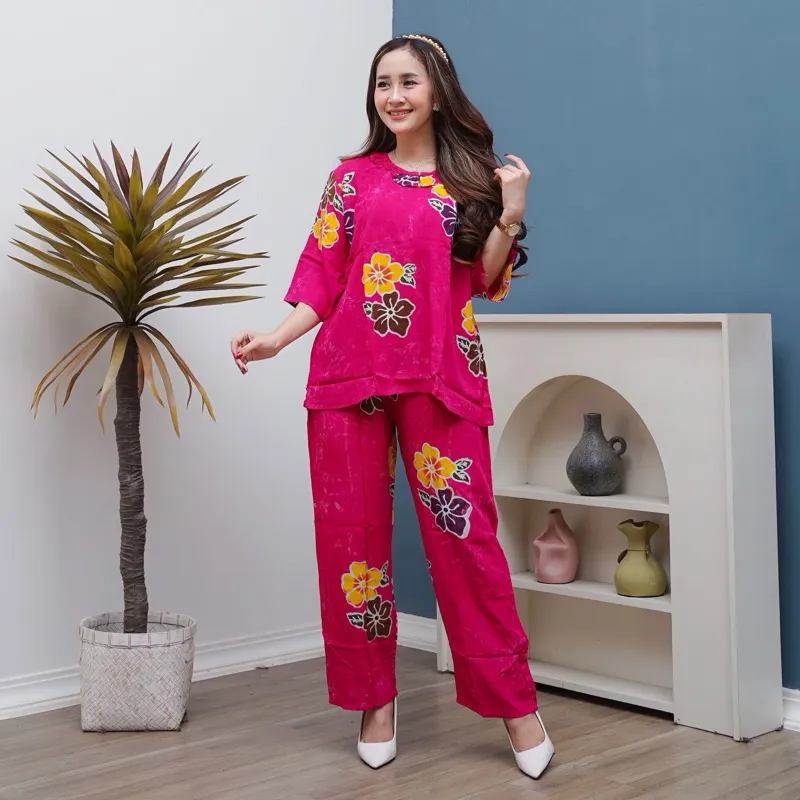 Setelan Celana Panjang ABG Sleting – Batik Putri Laila